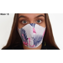 Profilowana bawełniana maseczka rozmiar damski